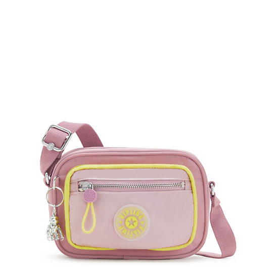 Kipling Enise Crossbody Taske Lyserød Gul | DK 1110YX